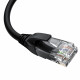 Greenconnect RJ45(m) - RJ45(m) Cat. 5e 1м чёрный
